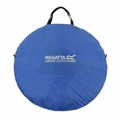 Regatta Tahiti PopShelter Beach Tent - Instant Pop-Up Sun Shelter Blue Multicolour 198x115cm