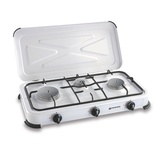 Kemper Xtra Smart Portable Gas Stove 1100W - Stainless Steel Camping Cooker