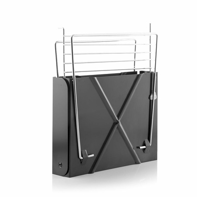 InnovaGoods Foldecue Mini Folding Portable Charcoal Barbecue - Compact Tabletop BBQ Grill 31x28x30cm