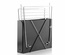 InnovaGoods Foldecue Mini Folding Portable Charcoal Barbecue - Compact Tabletop BBQ Grill 31x28x30cm