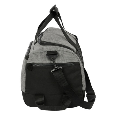 Harry Potter House of Champions Sports Bag - Premium Black & Grey Gym Holdall 50x25x25cm