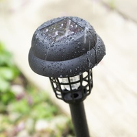 InnovaGoods Garlam Solar Mosquito Killer Garden Lamp - 2-in-1 UV Light & LED Outdoor Mosquito Zapper 800V